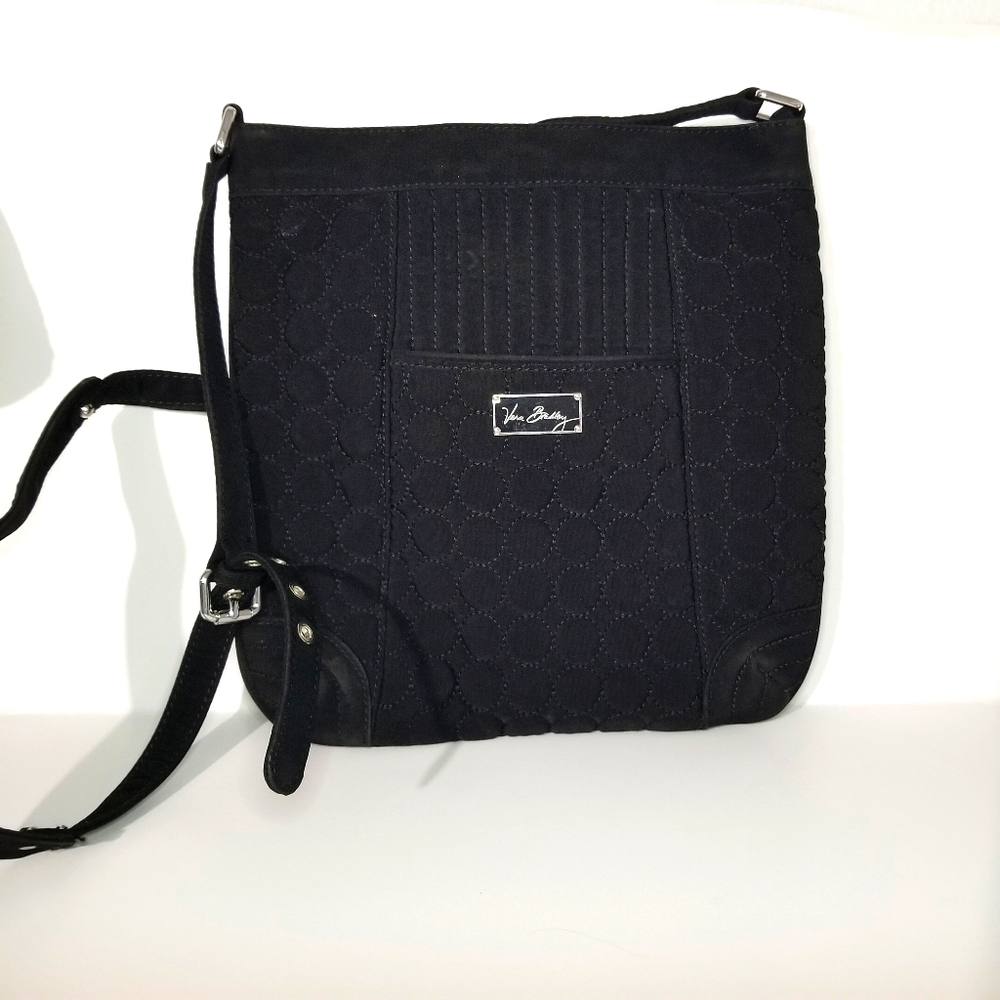 Vera Bradley Crossbody Black Bag Purse